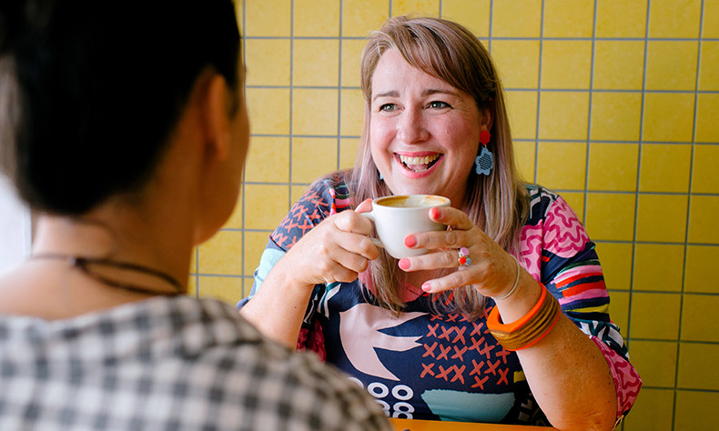  Come say hi in the Community Café!